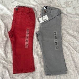 The childrens place Chinos bundle 9-12m